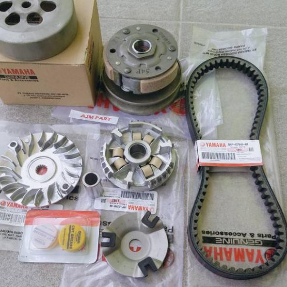 78 Paketan Pully Assy Cvt Mio J Mio Gt Soul Gt 115cc X Ride 115cc Fino Injek 115cc Sery Parts 54p Shopee Indonesia