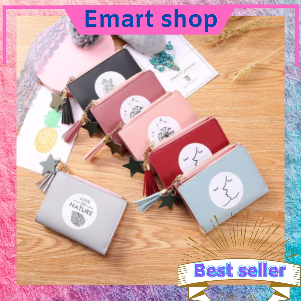 [EMART SHOP] Dompet Lipat Wanita Dompet Wanita Dompet Mini