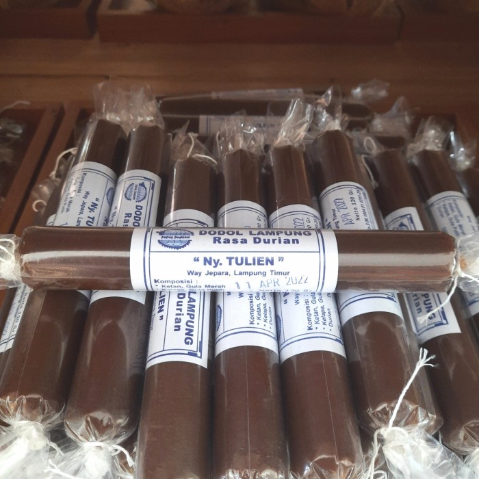 

Dodol Murah Dodol Ny.Tulien Lapis Durian Asli Lampung 120g