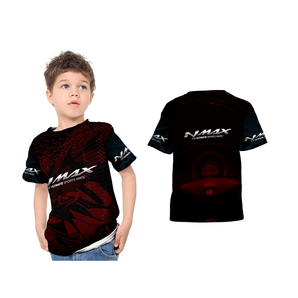 Kaos NMAX Anak | Kaos NMAX Club | Kaos NMAX Lengan Pendek [Riashop]