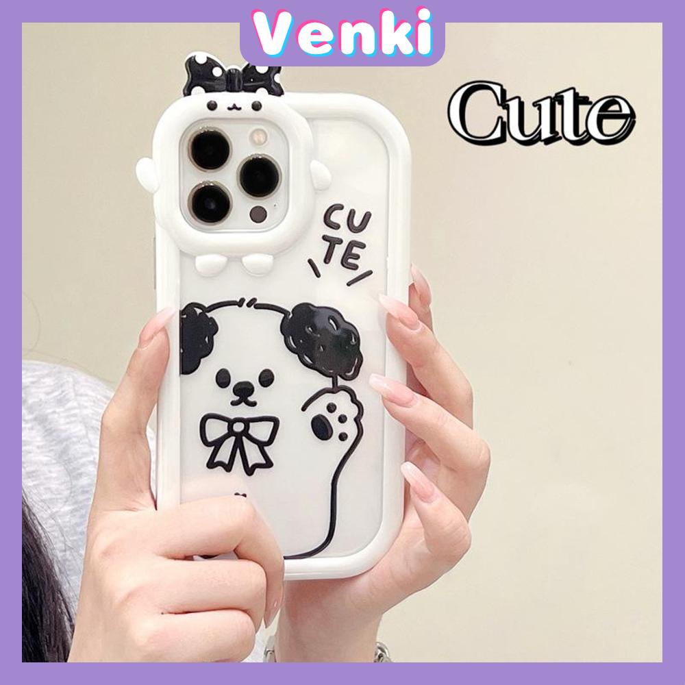 iPhone Case Silicone Soft Case Clear Case Airbag Shockproof Protection Camera Shiny Feel Bear Cute Cartoon Compatible For iPhone 11 Pro Max 13 Pro Max 12 Pro Max 7Plus xr XS Max