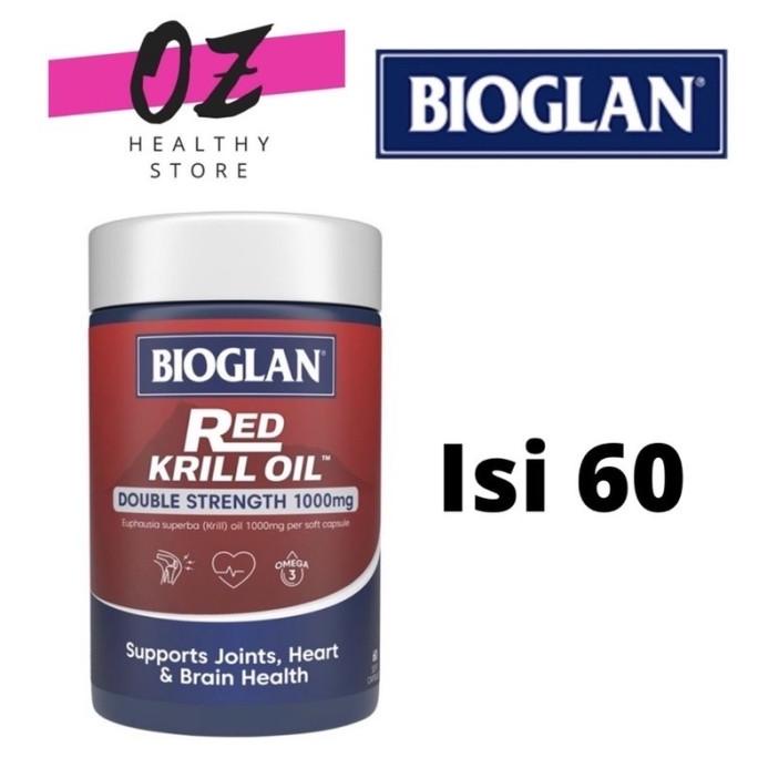 Bioglan Red Krill Oil 1000mg 60 Capsules ---Terbaru---