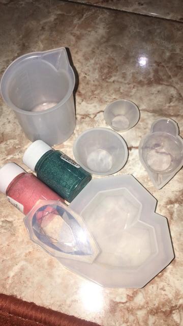 Inf Inf ✿ Cetakan Resin Bentuk Tetesan Air Bahan Silikon Untuk Membuat Perhiasan Diy