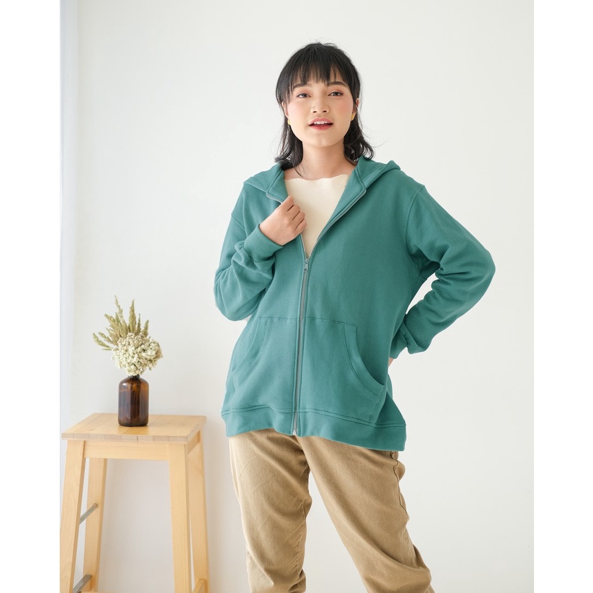 Myrubylicious REABETSOE HOODED JACKET-MINERAL GREEN