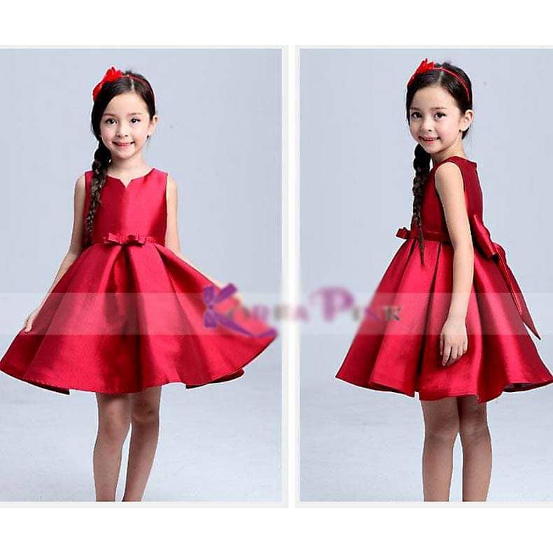 Gown anak cewek Belinda Red Dress