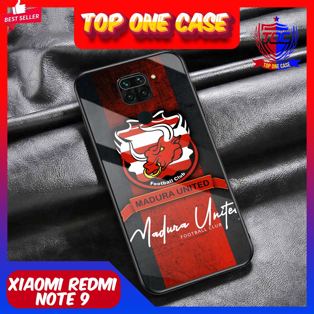 Case XIOMI REDMI NOTE 9 - Casing REDMI NOTE 9 Terbaru Top One Case [ MOTIF SPAK BOLA ] Casing Hp RED
