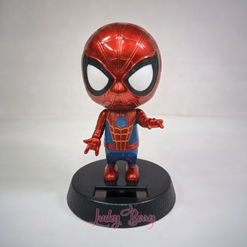 Pajangan Goyang kepala Dashboard Mobil Spiderman