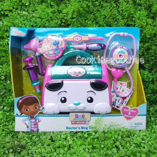 doc mcstuffins pet rescue bag set