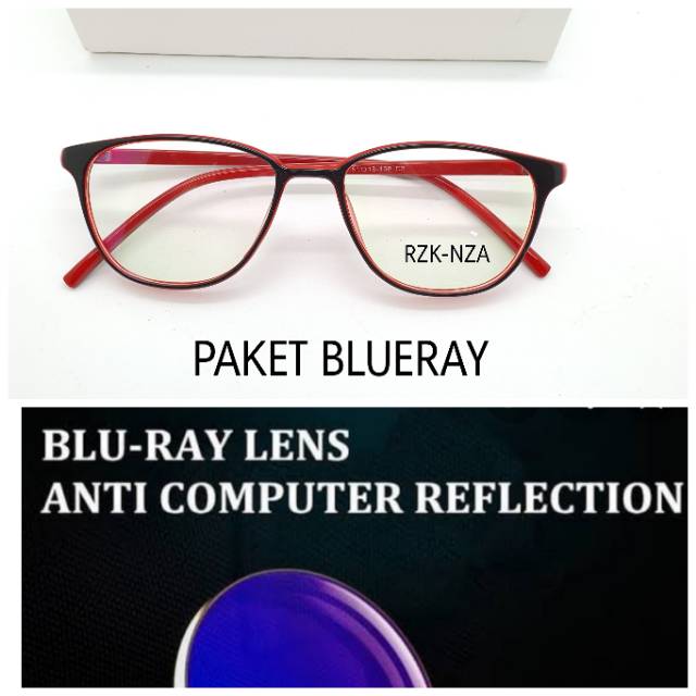 FRAME KACAMATA WANITA CAT EYE 9001 | KACAMATA MINUS | KACA MATA ANTI RADIASI BLUERAY