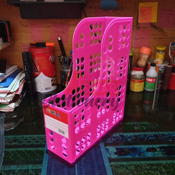 

File-Box- Boxfile Keranjang Pastel Jenia Pink -Box-File.