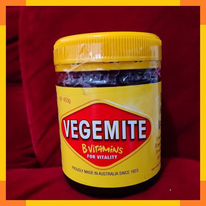 

Vegemite Breakfast Spread Yeast Extract 455g Selai Jam Asin Australi