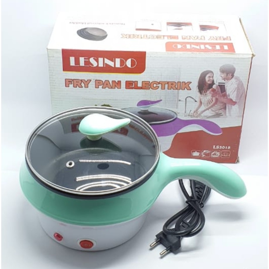 Lesindo Steaming Pan 18cm LS3018 / Panci Kukus Goreng Rebus Masak Menghangatkan Elektrik