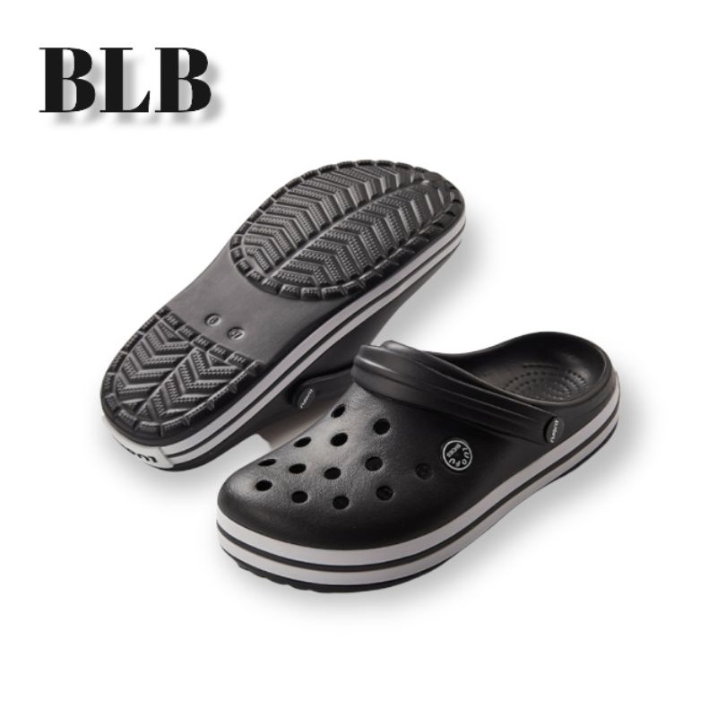 SANDAL SLIP ON BAIM POLOS LUOFU SANDAL SELOP UNISEK LUOFU TALI BELAKANG TRENDY SANDAL CEWEK COWOK EMPUK