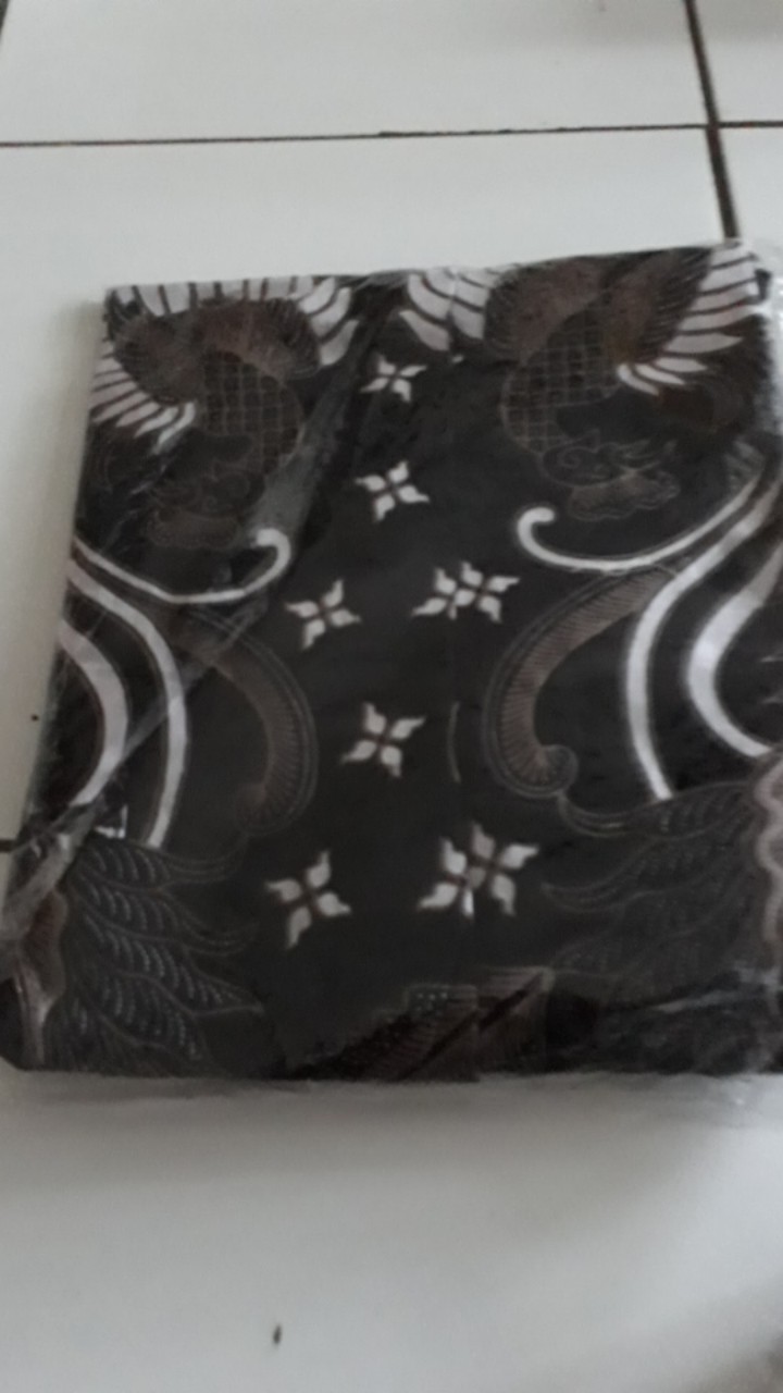 684 Kemeja Batik Pria M S/d Bigsize 5l, Hem Laki Lengan Panjang Jumbo Seragam