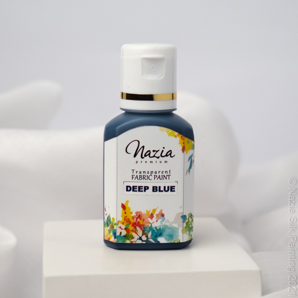 

Cat Kain Tekstil Premium Deep Blue Nazia Fabric Paint (Cat Textile)