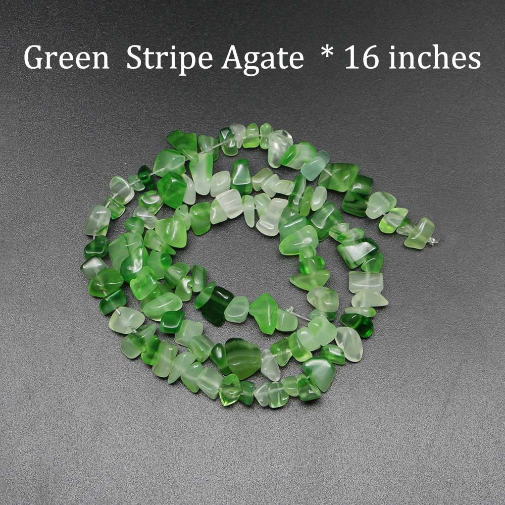 1strand/lot 16 inch Natural Stone Beads Chips Bead 5-8mm Crystal Lrregular Gravel Bead Diy Bracelet Supplies For Jewelry Making