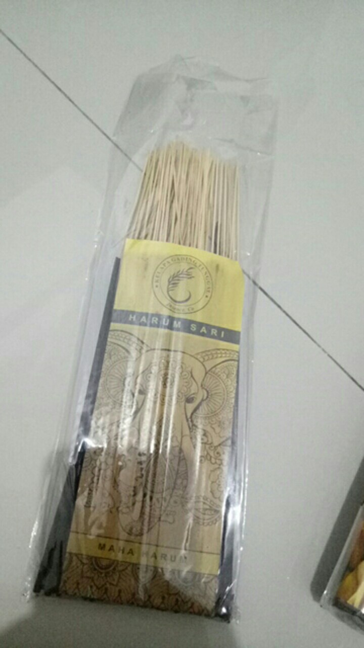 Murah! Dupa Basah Harum Sari Asli Bali Kemasan Pepel