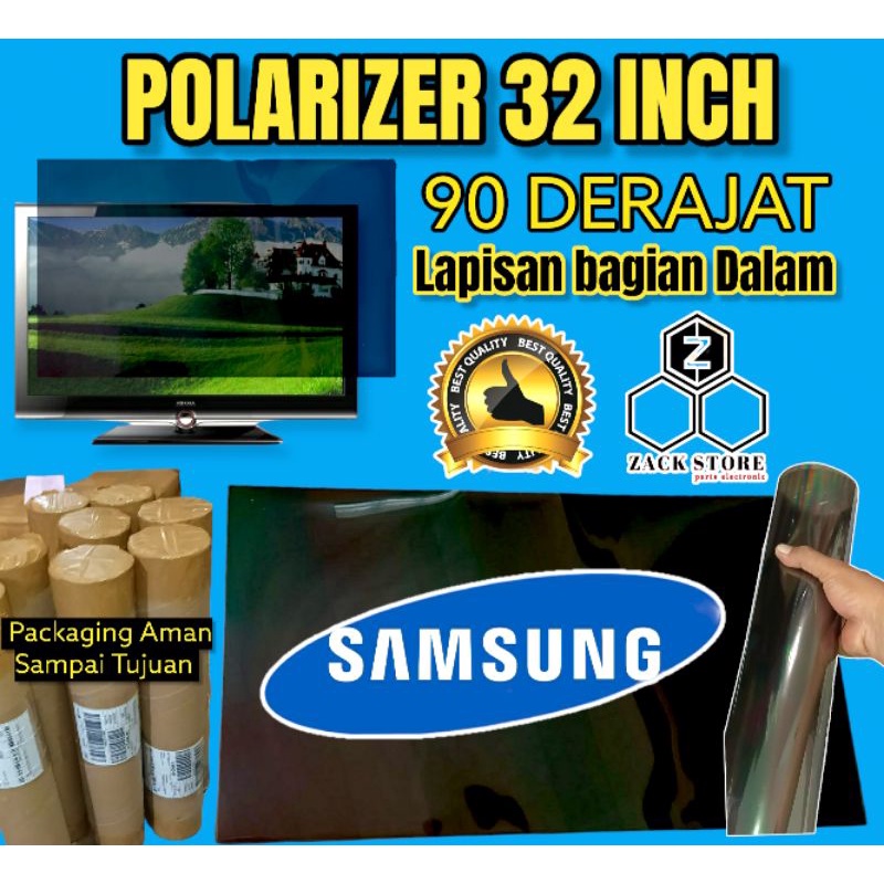 POLARIS TV LED SAMSUNG 32 INC 90 DERAJAT LAPISAN BAGIAN DALAM TV polaris tv lcd samsung 90 derajat b