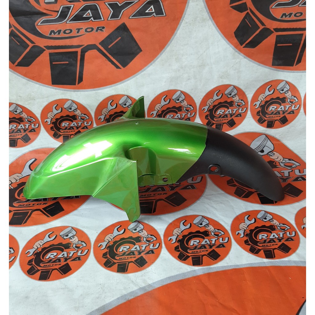 Spakbor Depan Jupiter Mx Lama Old Hijau