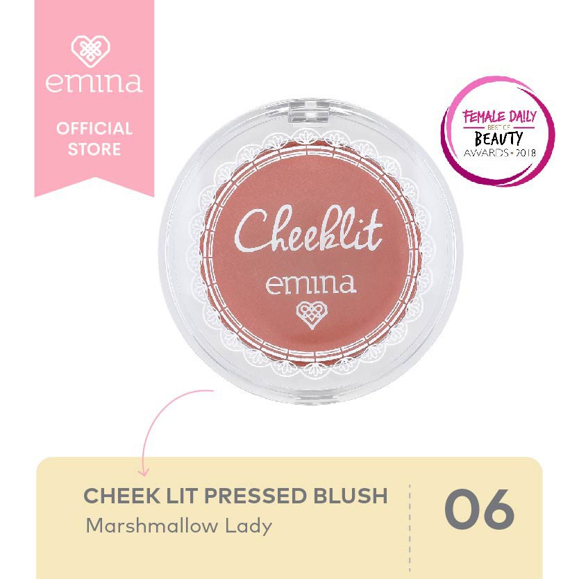 Emina Cheek Lit Pressed Blush 3.5 g