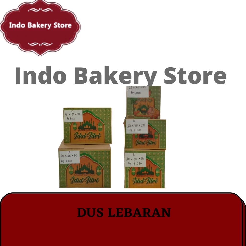 

Kardus Lebaran | Dus Idul Fitri | Per lembar