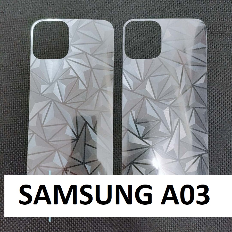 SAMSUNG A05 A05S A04 A04E A04S A22 LTE A03 A03 CORE A02 M02 A50 A20S A30S A50S ANTI GORES BELAKANG SKIN BELAKANG DIAMOND ANTI JAMUR GARSKIN BACK DIAMOND PELINDUNG BELAKANG