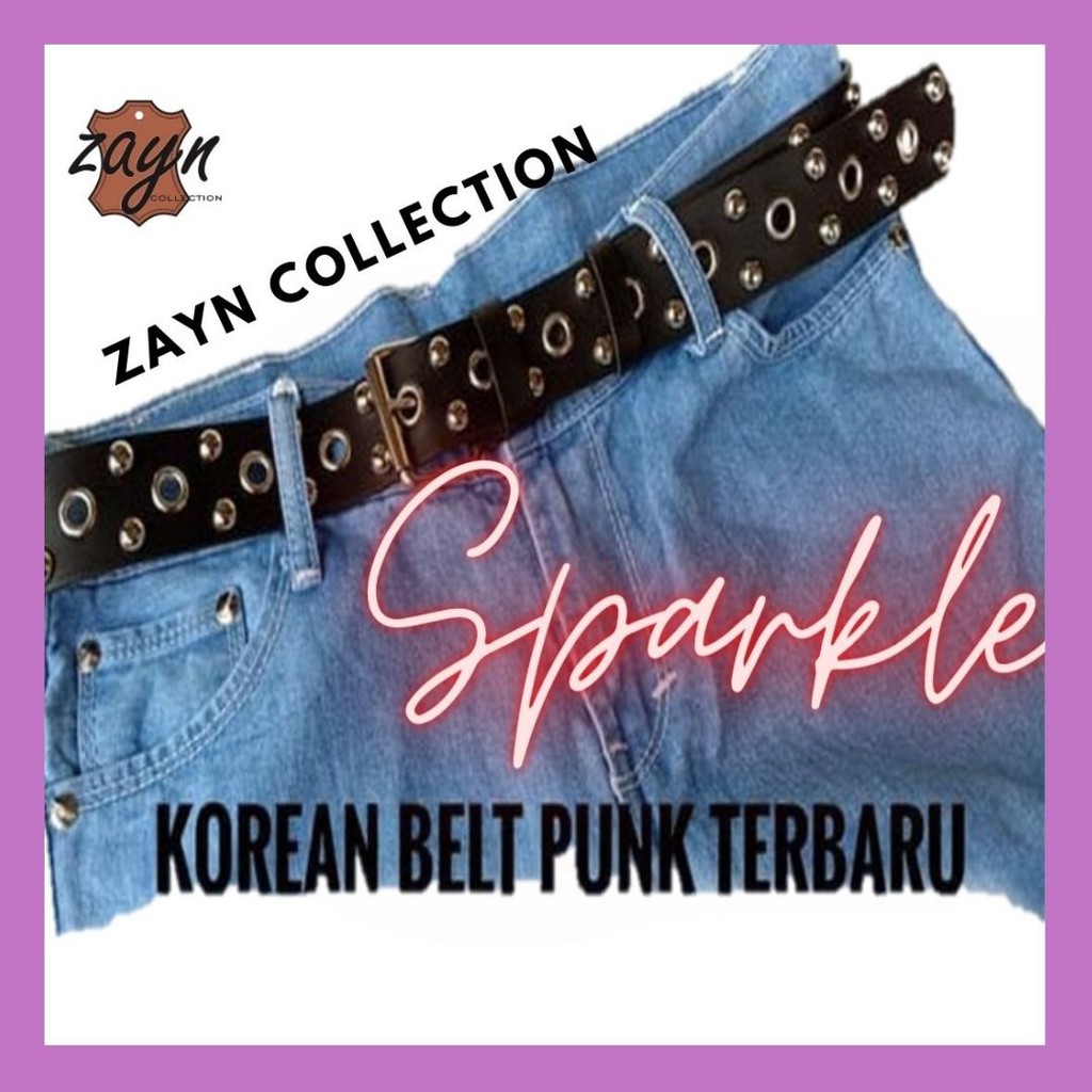 Ikat Pinggang Wanita Gaya Korea Fashion Kekinian Sabuk Cewek Gesper Cewe Ring Women Belt Terbaru