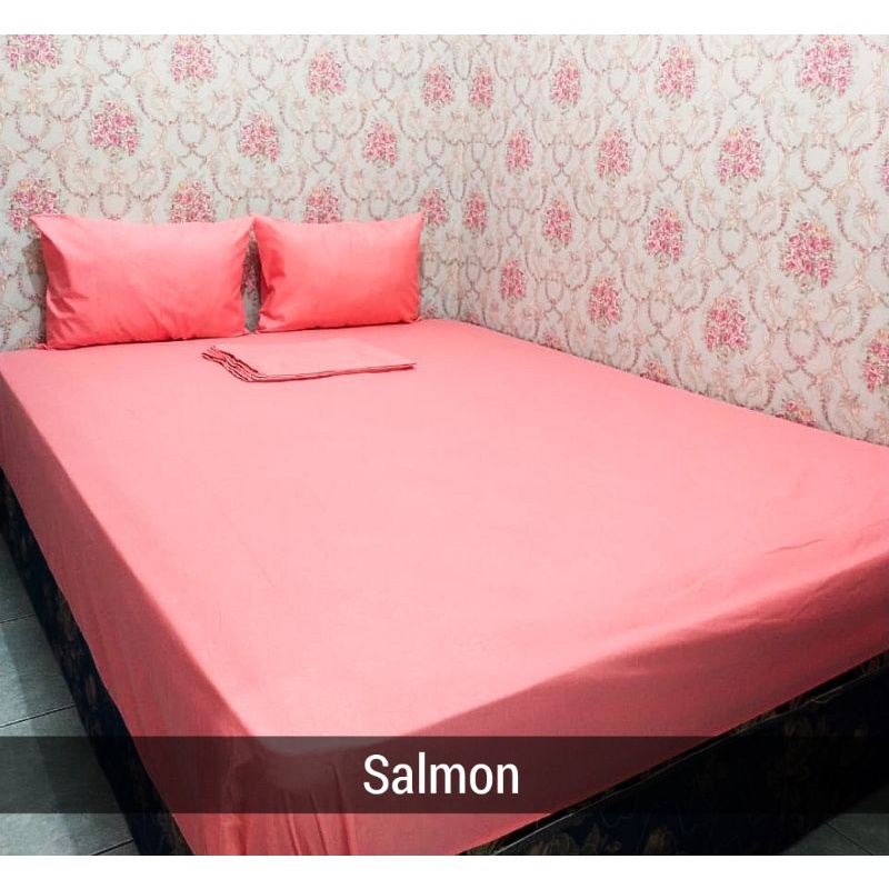 SPREI HOMEMADE POLOS EMBOS 180X200 160X200 GRATIS SARUNG BANTAL GULING KATUN ADEM TIDAK LUNTUR MURAH SPREI HITAM UNGU PINK