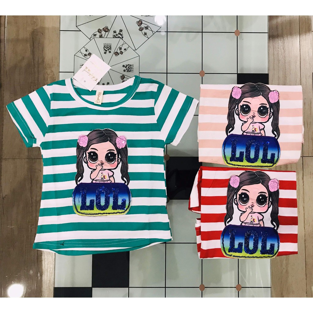 IMPORT PREMIUM Baju Anak  Nyala  LOL Led SALUR Asli Motif 1 