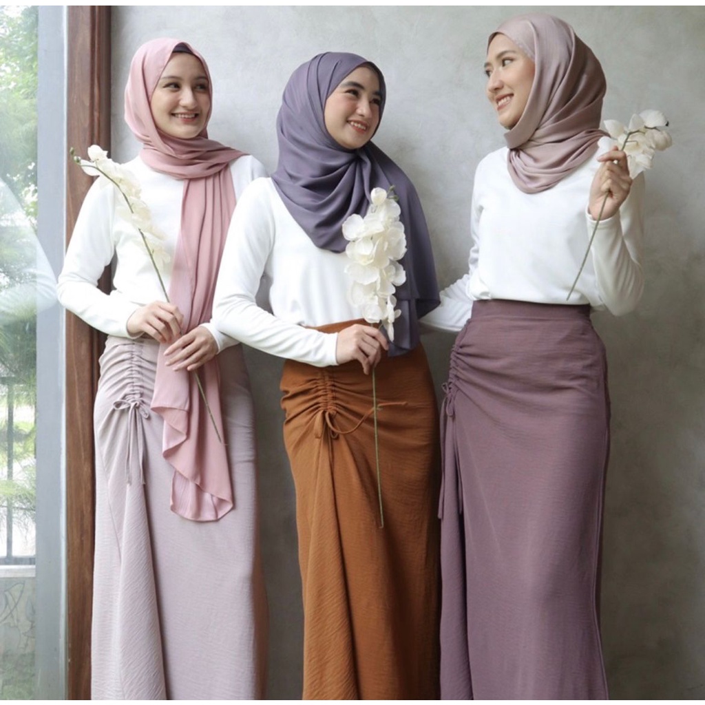 (COD)rok serut / rok Velvet Premium / skirt wanita/bawahan rok/ rok wanita murah