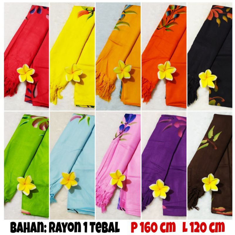 KAIN PANTAI LUKIS BESUT RAYON TEBAL PREMIUM BALI/SARUNG PANTAI LUKIS BESUT RAYON TEBAL PREMIUM BALI