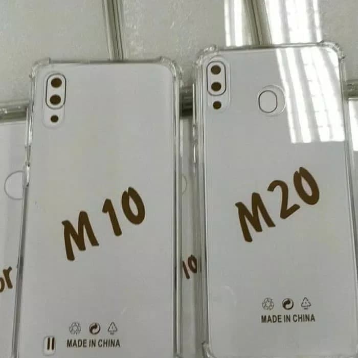 Samsung Galaxy M20 Anti Crack Fuze Hardcase Bening Case Bening