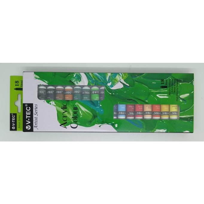 

PROMO Cat Acrylic / Cat Akrilik Set V-Tec (18 pcs x 6 ml)/CAT AKRILIK SET/CAT AKRILIK SET 24 WARNA/CAT AKRILIK PASTEL/CAT AIR/CAT AIR LUKIS SET/CAT AIR GIOTTO/KUAS LUKIS 1 SET/KUAS LUKIS KECIL/KUAS LUKIS LENGKAP/KANVAS LUKIS/KANVAS LUKIS SKETSA/KANVAS