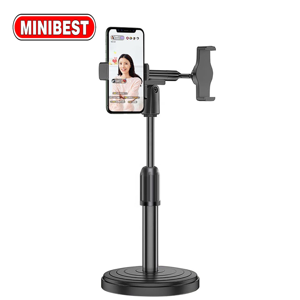 MB Desktop stand 360 Degree Rotating mobile phones holder Live Broadcast Stand Lazy Mobile Phone Holders magnetic car phone holder