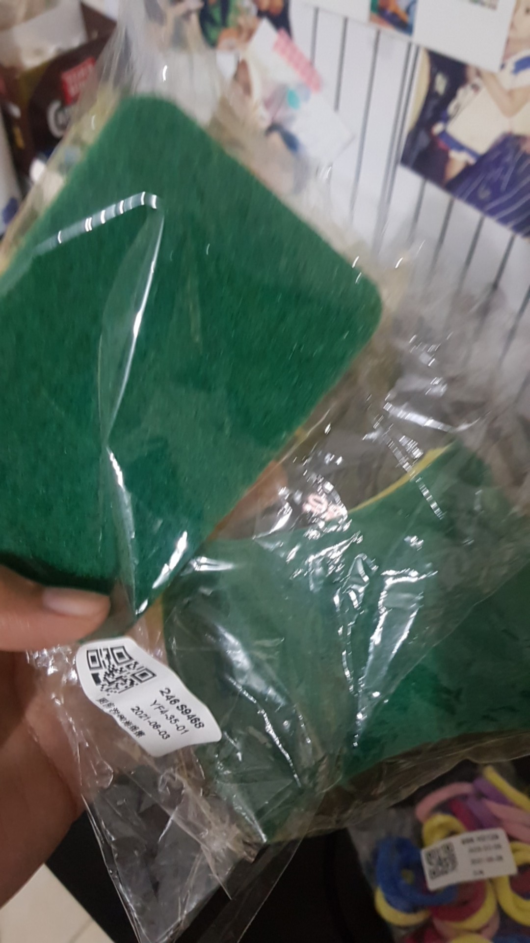 Microfiber Dish Cleaning Sponge Wipe / High Density Sponge Wipe / Magic Dish Cleaning Sponge / Nano Clean Rub / Kitchen Scouring Supplies