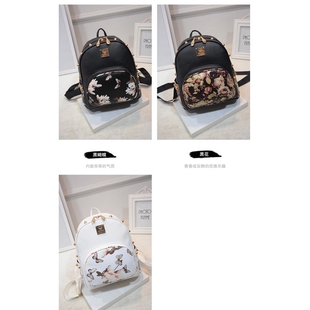 CYS Tas Ransel Mini Wanita Backpack Fashion Tas Ransel Kekinian Wanita Import Real Pict Korean Style Fashion WanitaT59