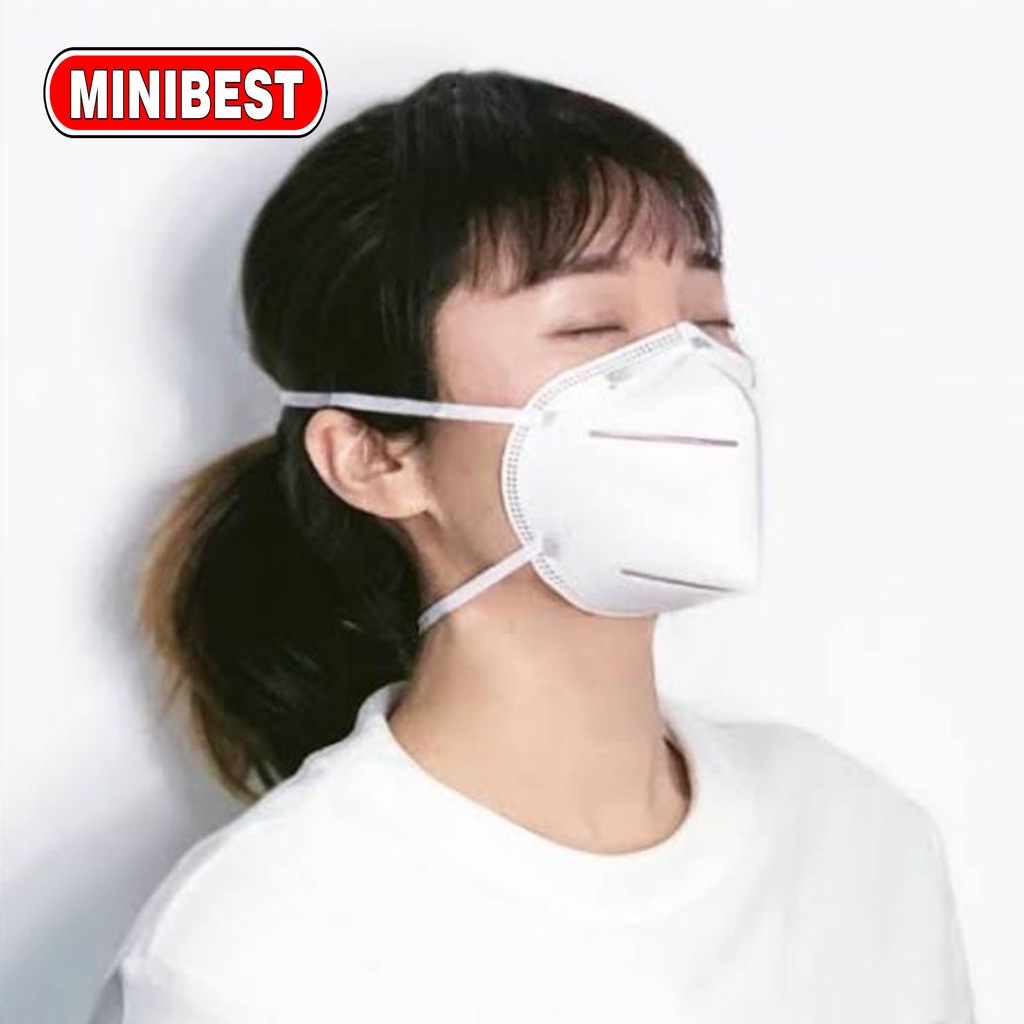 Mask KN95 Hijab isi 50pcs / Masker KN95 Dewasa/Masker Hijab /KN95 Headloop