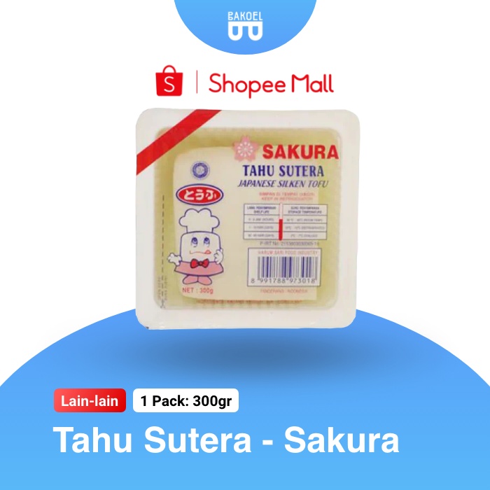 

Tahu Sakura / Tahu Sutera (Harga Per Pack @240gr) - Bakoel Sayur Online