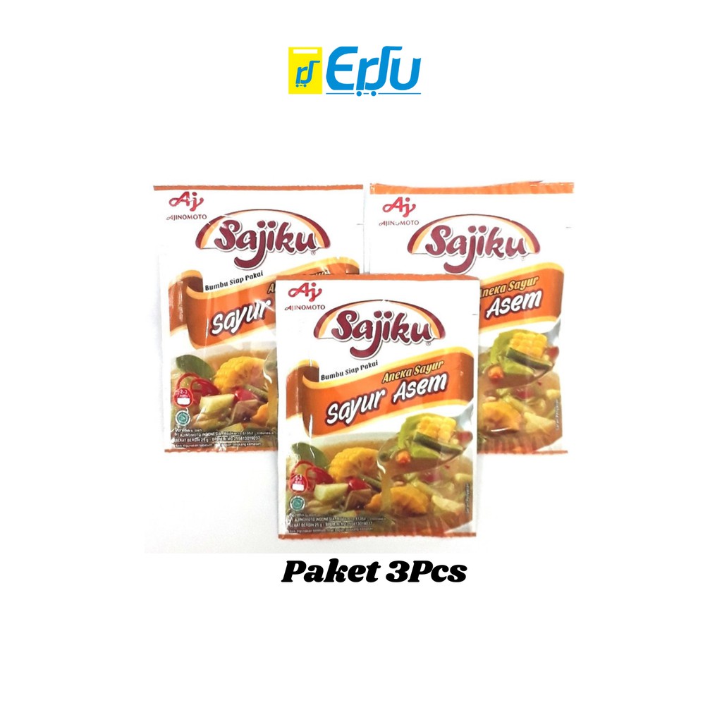 

Paket 3Pcs Sajiku Bumbu Sayur Asem