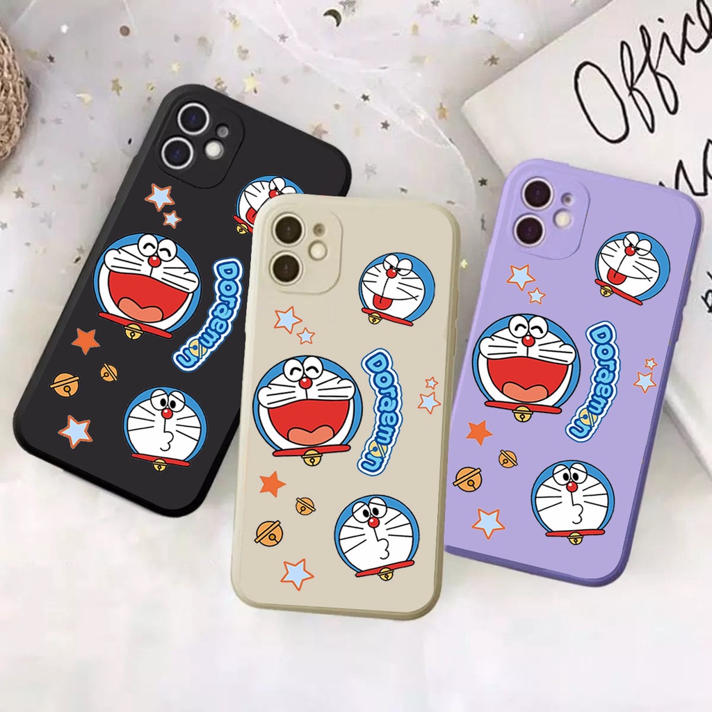 DC CASE INFINIX SMART 4 / SMART 5 / SMART 6 RAM 3GB / HOT 9 PLAY NEW CASE MACARON DORAEMON CUTE