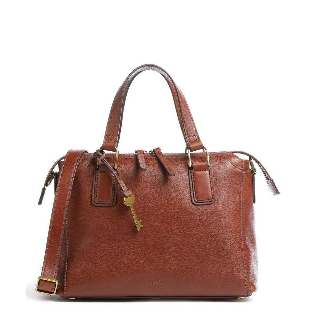 Fossil Jacqueline Satchel Brown Tas Selempang Wanita ZB1501-200