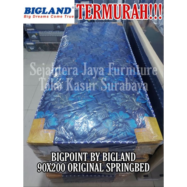 PROMO Springbed Bigpoint by Bigland 90x200 (JUAL RUGI)