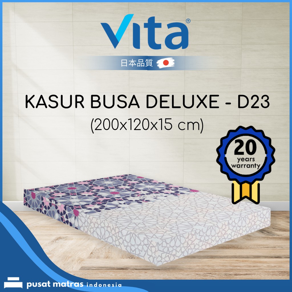 KASUR BUSA VITA (200x120x15cm) - DELUXE - JAPAN QUALITY