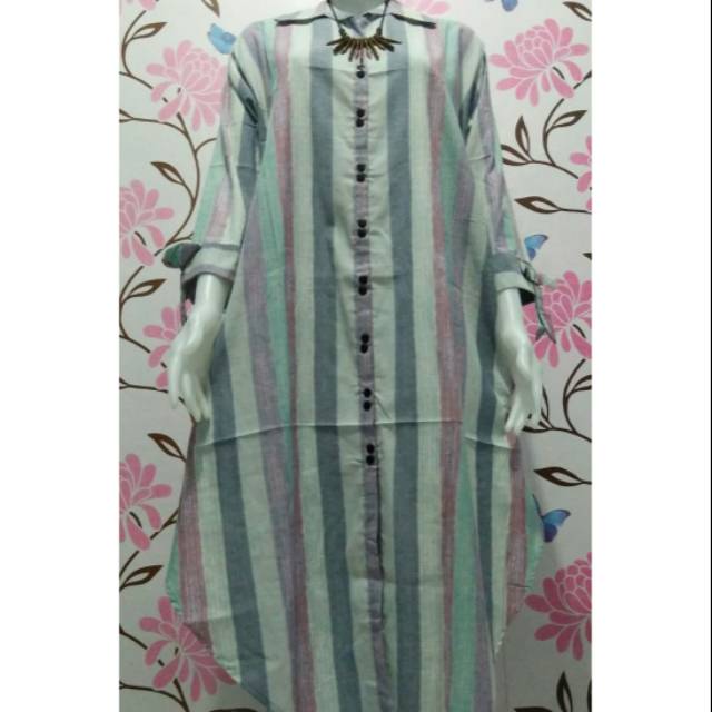 Tunik long katun import