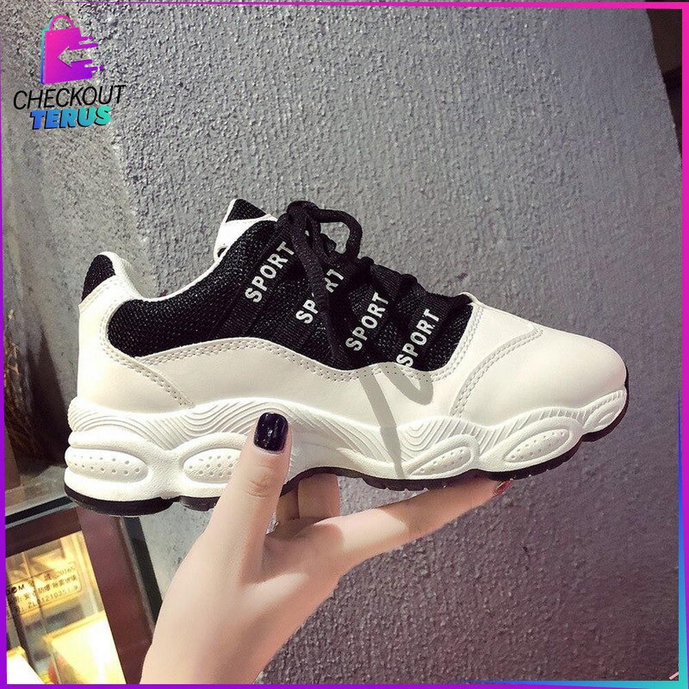 CT S1 117 Sepatu Kets Wanita Sepatu Running Sepatu Olahraga Fashion Trendy Sneakers Jogging Sport Sepatu Wanita