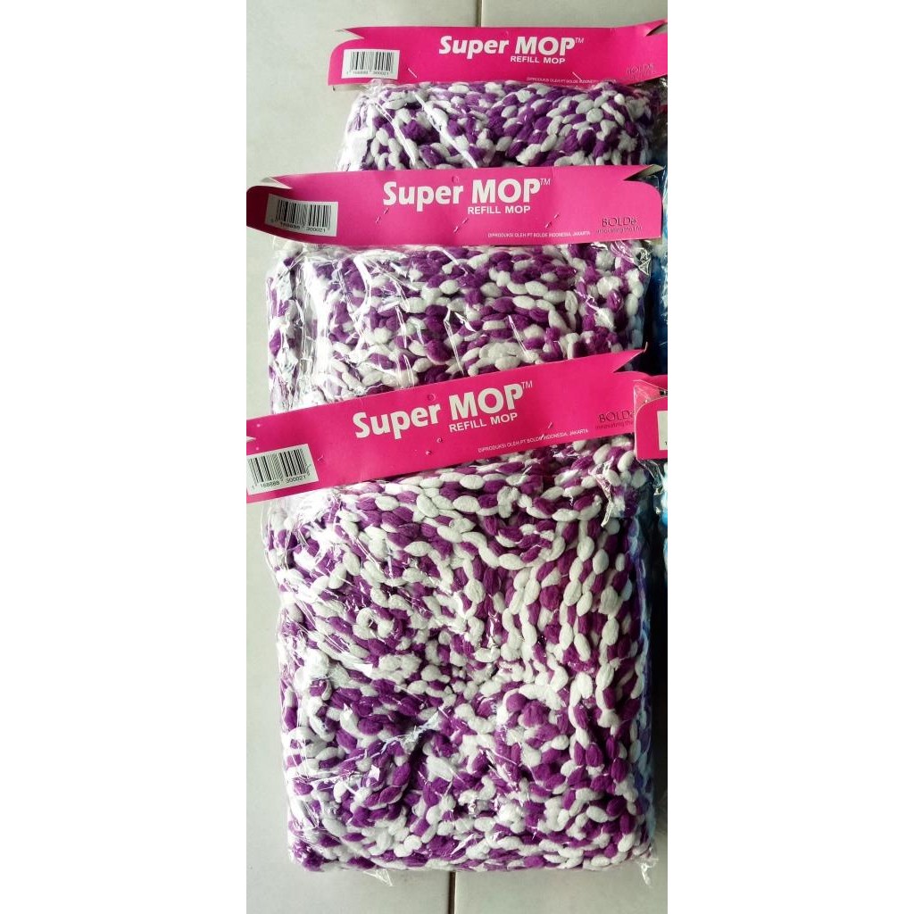 MICROFIBER KAIN Pel Bolde Refill Super Mop BOLDE Original Kain Bolde Supermop Original Bolde