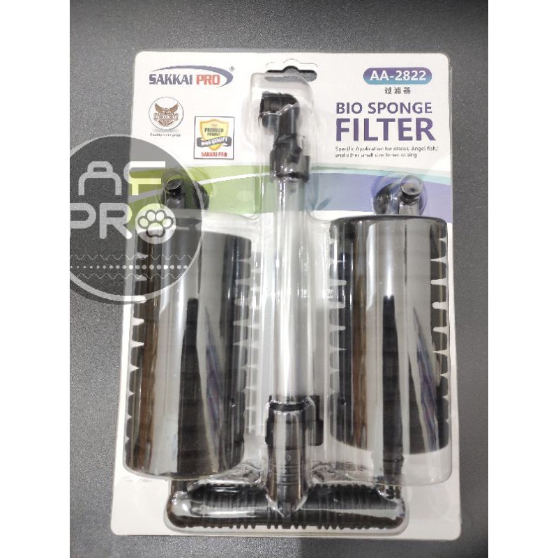 BIO SPONGE FILTER AQUARIUM SAKKAI PRO AA 2822