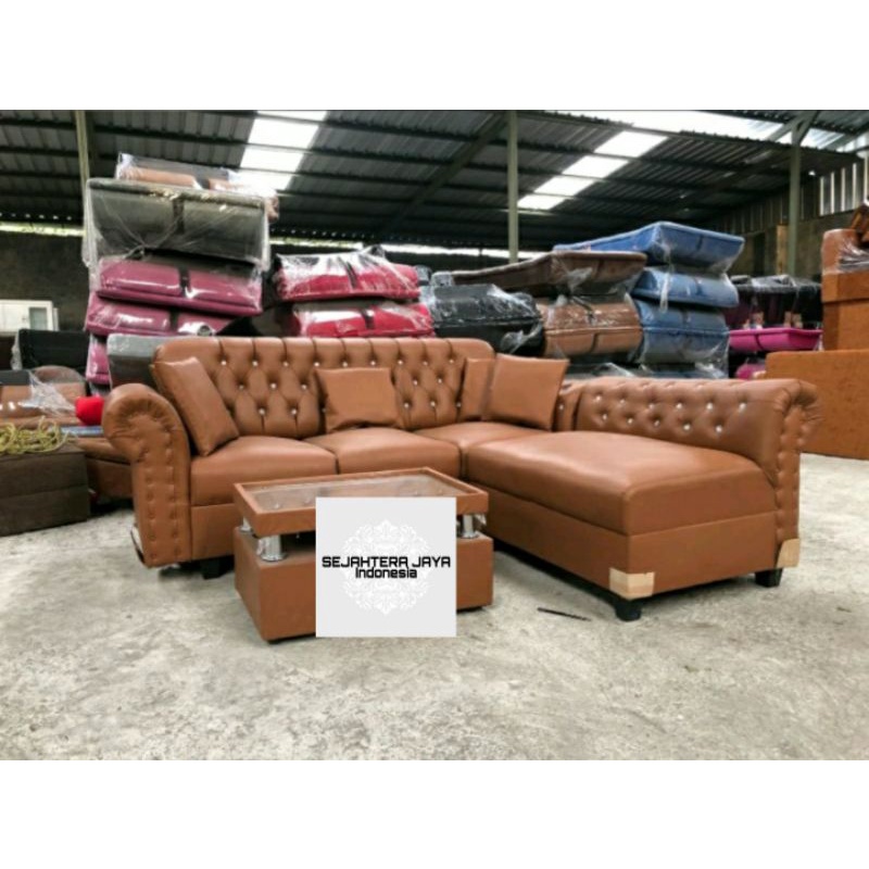 PROMO SET Sofa L Sudut Jaguar / Sofa Sudut Jaguar L Putus