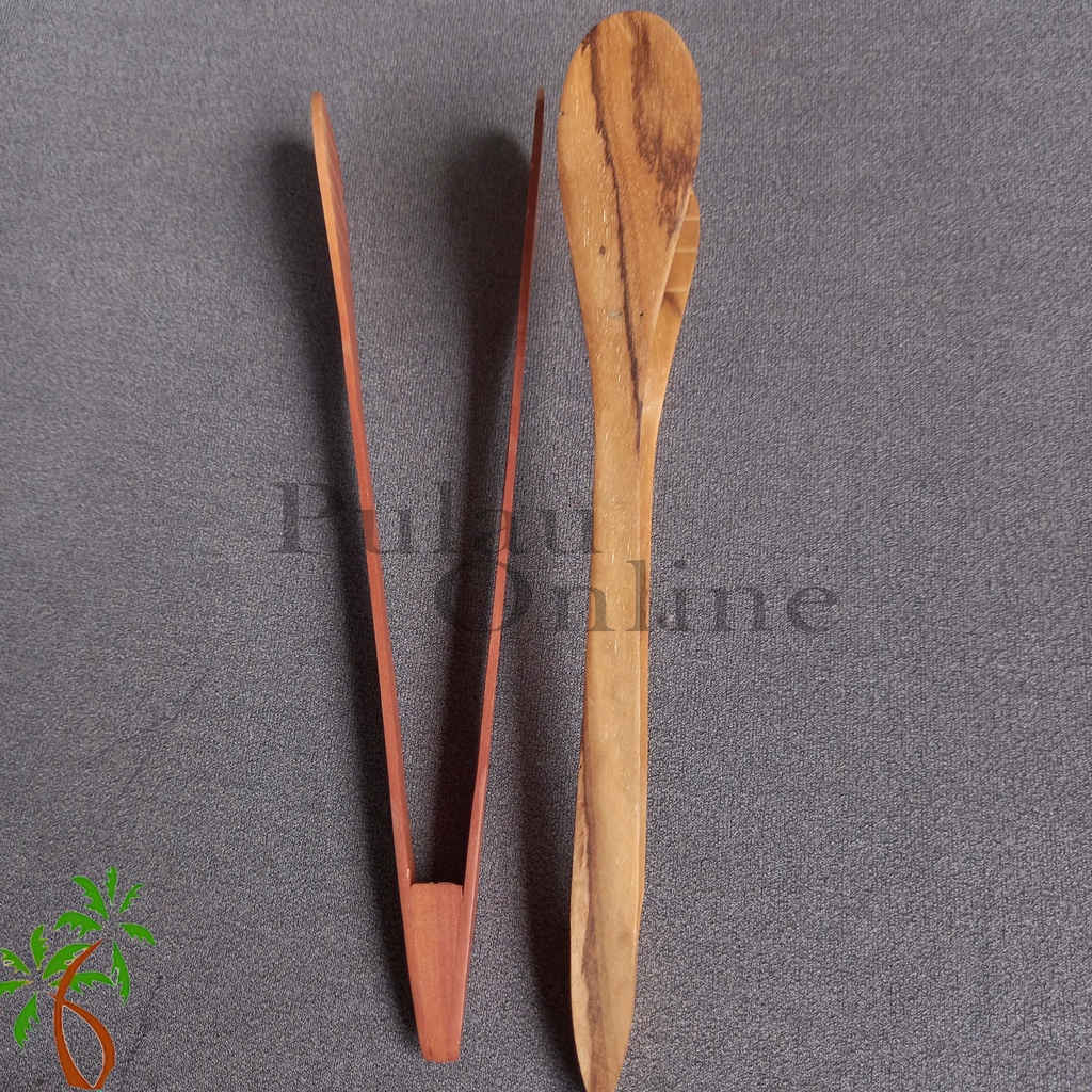 Penjepit Makanan / Capitan Makanan Kayu / Capit Makanan / Wooden Tongs