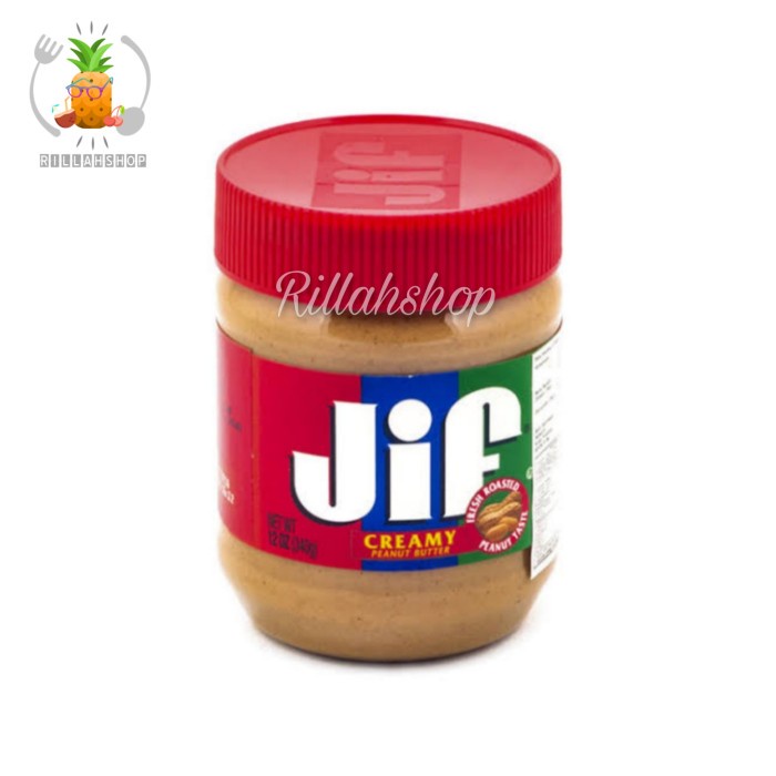 

JIF Selai Kacang Creamy Peanut Butter (340g)